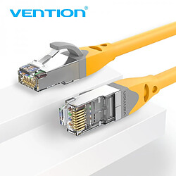 Câble réseau Vention SFTP RJ45 Cat.6a - 15m - Couleur jaune