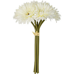 Avis Atmosphera, Createur D'Interieur Bouquet artificiel Gerbera - H. 26 cm - Blanc