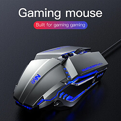 Avis Universal Souris gaming filaire 7 boutons 3200 dpi usb silencieuse souris pc gamer souris ergonomique silencieuse avec rétroéclairage coloré pour pc portable