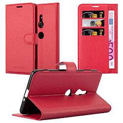 Cadorabo Coque Sony Xperia XZ2 Etui en Rouge