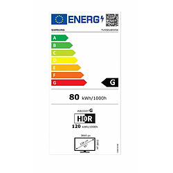 Avis TV intelligente Samsung TU55DU8505KXXC 4K Ultra HD 55" LED HDR HDR10+