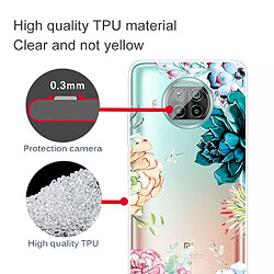 Coque en TPU impression de motif clair motif de fleurs pour votre Xiaomi Mi 10T Lite 5G