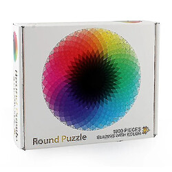 Universal Puzzle circulaire arc-en-ciel puzzle unique pas cher