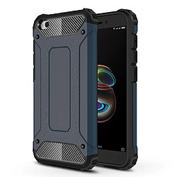 Ozzzo hybrid armor coque tough rugged cover pour xiaomi redmi go blue