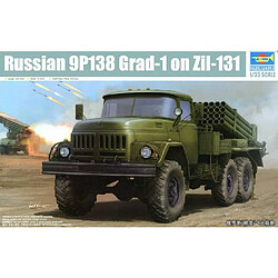 Trumpeter Maquette Camion Russian 9p138 Grad-1 On Zil-131