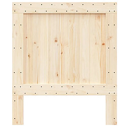 Avis Maison Chic Tête de lit scandinave,Meuble de chambre 80x104 cm bois massif de pin -MN78105