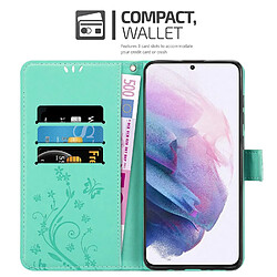 Avis Cadorabo Coque Samsung Galaxy S21 5G Etui en Turquoise