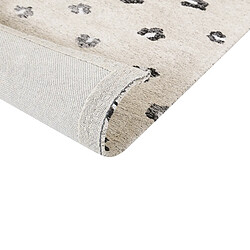 Avis Beliani Tapis en coton beige 200 x 300 cm AFIS