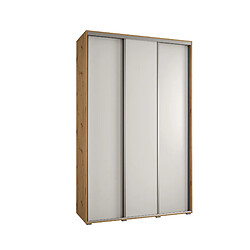 Abiks Meble Armoire DAVOS 1 À Portes Coulissantes 235,2/150/60 3 Portes