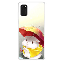 Coque en TPU impression de motifs souple chat pour votre Samsung Galaxy A41 (Global Version)