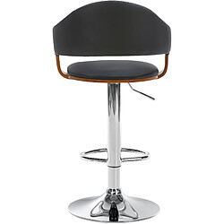 Acheter Non Tabouret de bar Nilse simili cuir chromé