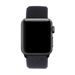 Avis Wewoo Pour Apple Watch série 3 & 2 & 1 42mm simple bracelet de montre en nylon de mode avec le bâton magique (noir)