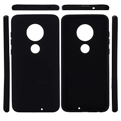 Acheter Coque en silicone liquide noir pour votre Motorola Moto G7/Moto G7 Plus