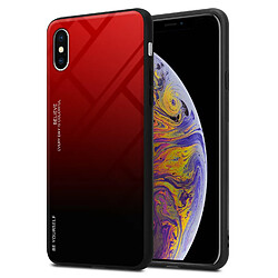 Cadorabo Coque iPhone XS MAX Etui en Rouge