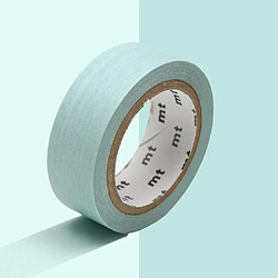 Masking tape unicolore pastel - Emeraude - 1,5 cm x 7 m