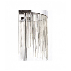 Endon Lampe Zelma, chrome et argent