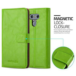 Avis Cadorabo Coque LG G6 Etui en Vert