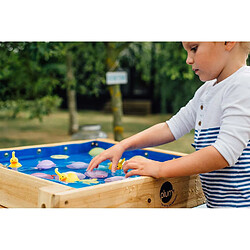 Acheter Plum Table à sable et jeu d'eau en bois - bleu