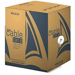 Câble réseau Utp Cat6 Rj45 Phasak 305 Argent