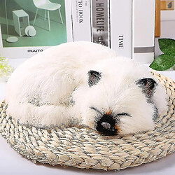 Universal 1pc mini animaux en peluche mignons - chats endormis pour la maison artisanat chat pas cher