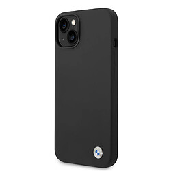 BMW Coque en silicone pour iPhone 14 -noir