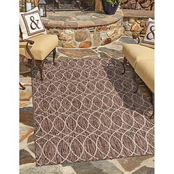 Hadorn Tapis d'Extérieur - 183x122 - Marron - Tulum