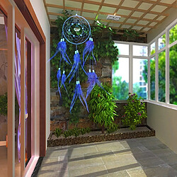 Wewoo Artisanat tissé à la main créatif Dream Catcher Home Car Décoration murale Bleu pas cher