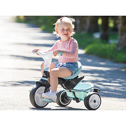 Tricycle enfant Baby Driver Plus Bleu + Ombrelle - Smoby pas cher