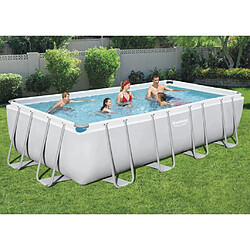 Bestway Ensemble de piscine rectangulaire Power Steel 549x274x122 cm