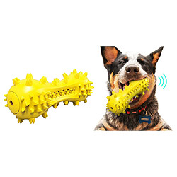 Brosse à Dents Pour Chien, Bâton De Nettoyage, Jouet à Mâcher Pour Chien De Race Jaune Avec Son