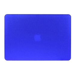 Acheter Wewoo Housse Étui bleu foncé pour Macbook Pro Retina 13,3 pouces 3 en 1 Coque de protection en plastique dur givré avec clavier de et prise de poussière de port