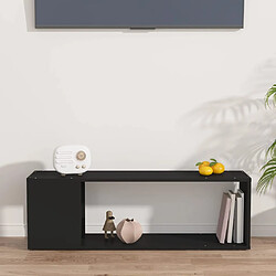 Acheter vidaXL Meuble TV Noir 100x24x32 cm Bois d'ingénierie