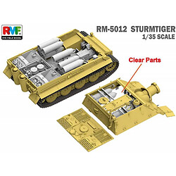 Acheter Rye Field Model Maquette Char Sturmmörser Tiger Rm61 L/5,4 / 38 Cm With Full Interior