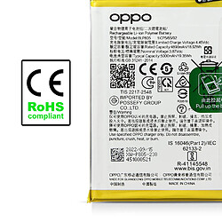 Acheter Batterie Interne pour Oppo A16, A16s et A54s 5000mAh Originale BLP805