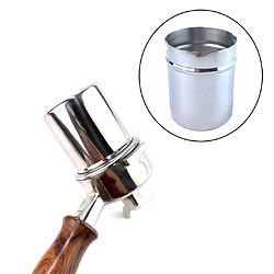 58mm Acier Inoxydable Café Gobelet Doseur Utilitaire D'alimentation En Poudre Grinder Assistant pour Café Sabotage Cuisine Outils Poudre Presse pas cher