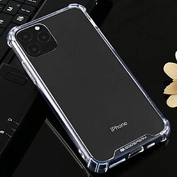 Wewoo Coque Souple souple pleine couverture antichocs et anti-choc pour iPhone 11 Pro Transparent