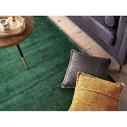 Avis Beliani Tapis en viscose vert foncé 140 x 200 cm GESI II