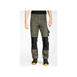 Pantalon de travail normé RICA LEWIS - Homme - Taille 38 - Multi poches - Coupe droite - Kaki - MOBILON