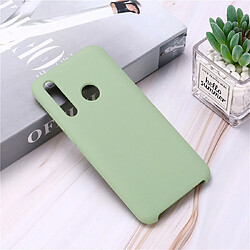 Wewoo Coque Étui de protection étanche en silicone liquide de couleur unie pour Huawei Honor 10i vert