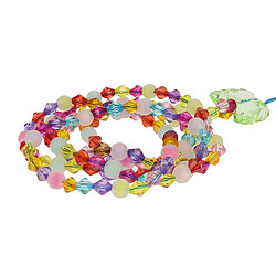 Avizar Bijou de Téléphone Bracelet Perles cristales et Papillon 110cm Collection Perla