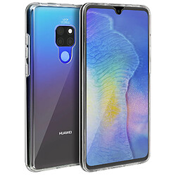 Avizar Coque Huawei Mate 20 Protection 360° Silicone + Polycarbonate transparent