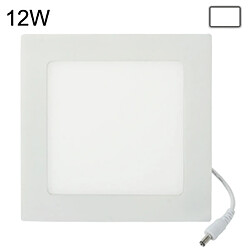 Wewoo Dalle LED Ampoule Lanternes 12W Blanc, Flux Lumineux: 880lm, Taille: 17.1cm x 17.1cm x 1.7cm