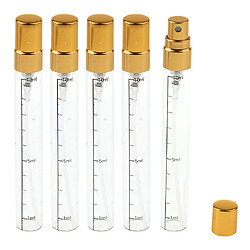 15x10ml Bouteille de Parfum Échantillon Pulvérisateur Parfum Portable de Voyage pas cher