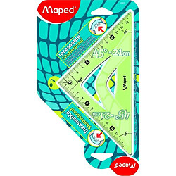 Maped Equerre 45° Hypotenuse incassable - 21 cm