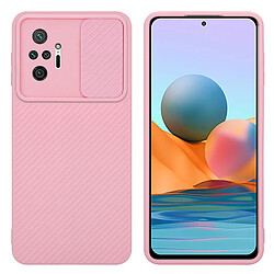 Cadorabo Coque Xiaomi RedMi NOTE 10 PRO Etui en Rose