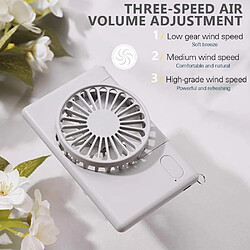 Avis Ventilateur de Cou Ventilateur de Poche Mini Ventilateur Suspendu Ventilateur de Cou Ventilateur de Sport Ventilateur Personnel USB Portable Ventilateur USB Réglable Rotatif à 3 Vitesses à 90 degrés pour Enfants Wo