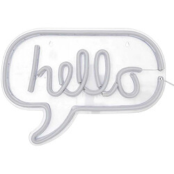 The Home Deco Factory Lampe LED effet néon Hello.