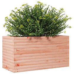 Avis vidaXL Jardinière 90x40x45,5 cm bois massif douglas