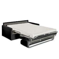 Acheter Inside 75 Canapé lit CUBE convertible EXPRESS 140cm matelas 16cm polyuréthane noir