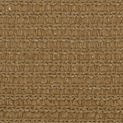 Helloshop26 Voile toile d'ombrage parasol 160 g/m² taupe 2,5 x 3,5 m PEHD 02_0009297 pas cher